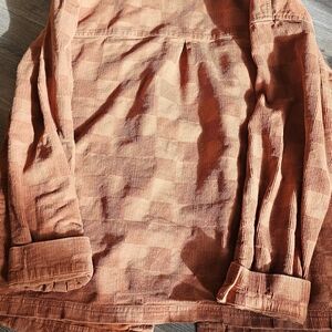 Vans Women's Vibrant Orange Corduroy Jacket